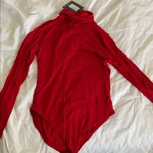 NWT* PrettyLittleThing Red Bodysuit